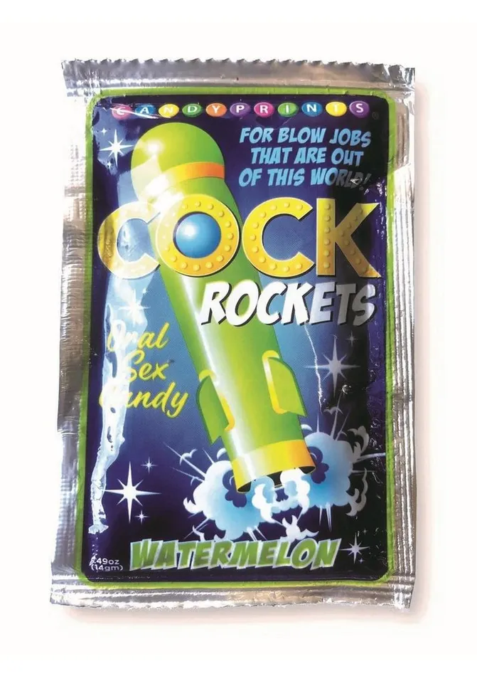 Candyprints Candy Cock Rockets Oral Sex Candy Watermelon Dildos