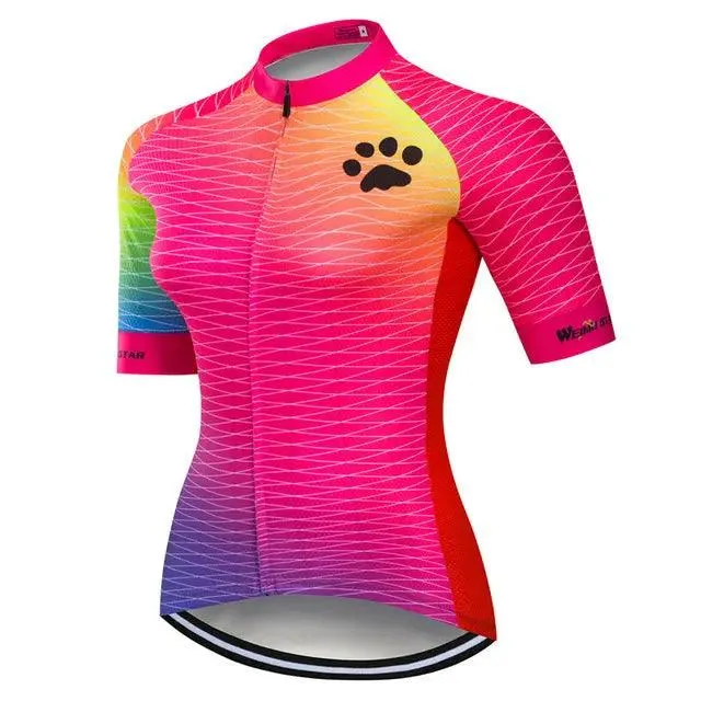 cj Vibrators Women Cycling Jersey Shirt