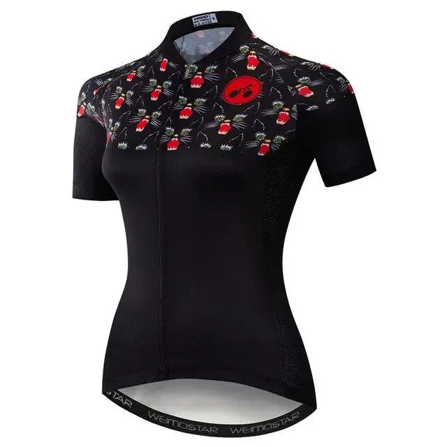 cj Vibrators Women Cycling Jersey Shirt