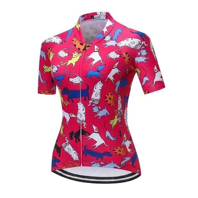 cj Vibrators Women Cycling Jersey Shirt