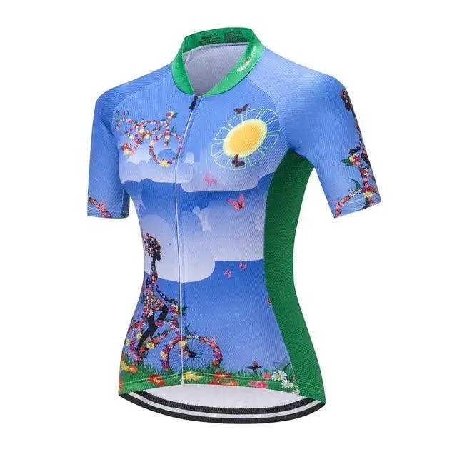 cj Vibrators Women Cycling Jersey Shirt
