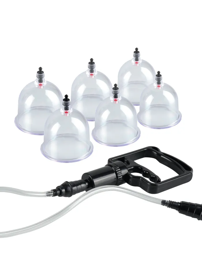 Couples Pipedream Fetish Fantasy Series Beginners 6 Pc Cupping Set