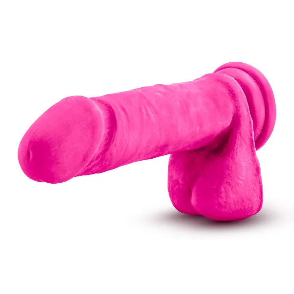 Dildos Blush Au Natural Bold Hero 8in Dildo Pink