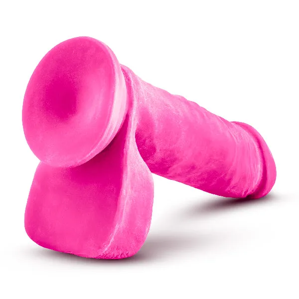 Dildos Blush Au Natural Bold Hero 8in Dildo Pink