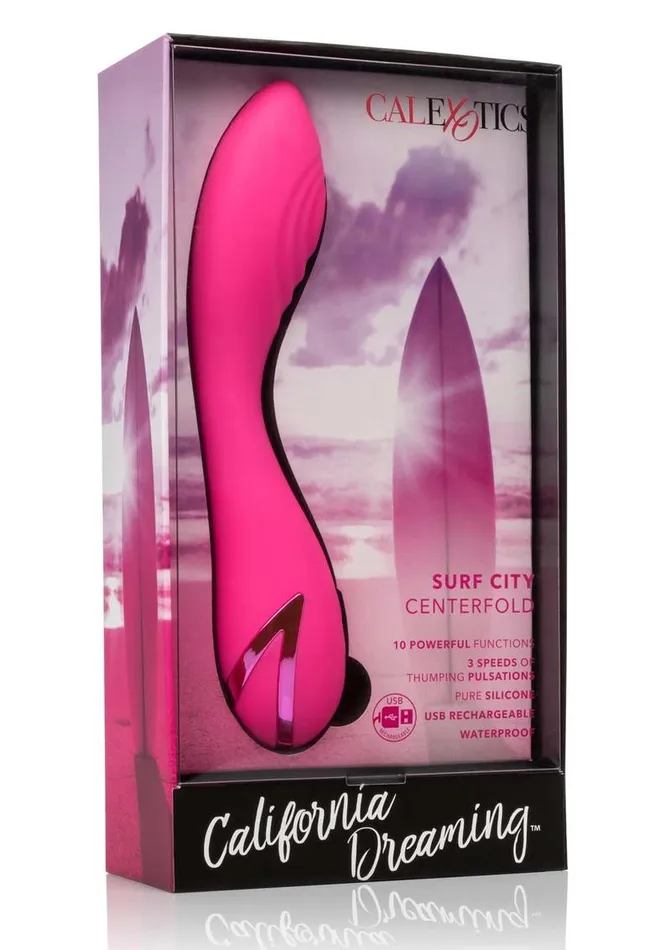 Female Sex Toys California Dreaming California Dreaming Surf City Centerfold Rechargeable Silicone Vibrator Female Sex Toys California Dreaming California Dreaming Surf City Centerfold Rechargeable Silicone Vibrator