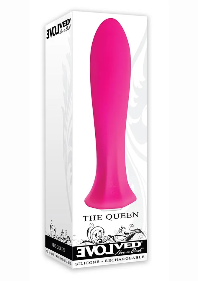 Female Sex Toys Evolved The Queen Rechargeable Silicone Vibrator
