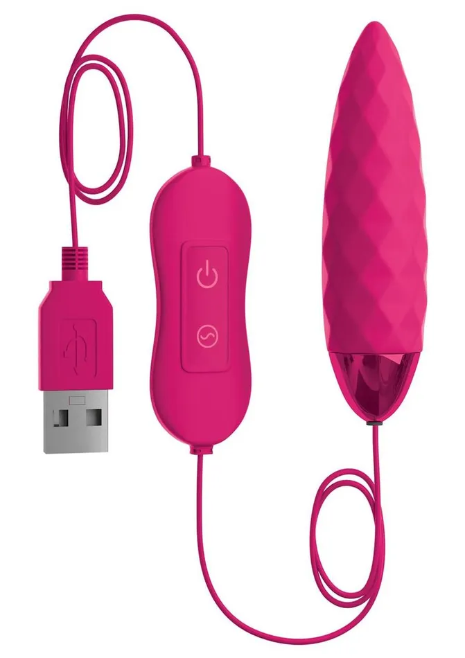 Female Sex Toys OMG Omg Bullets Fun USBPowered Silicone Vibrating Bullet