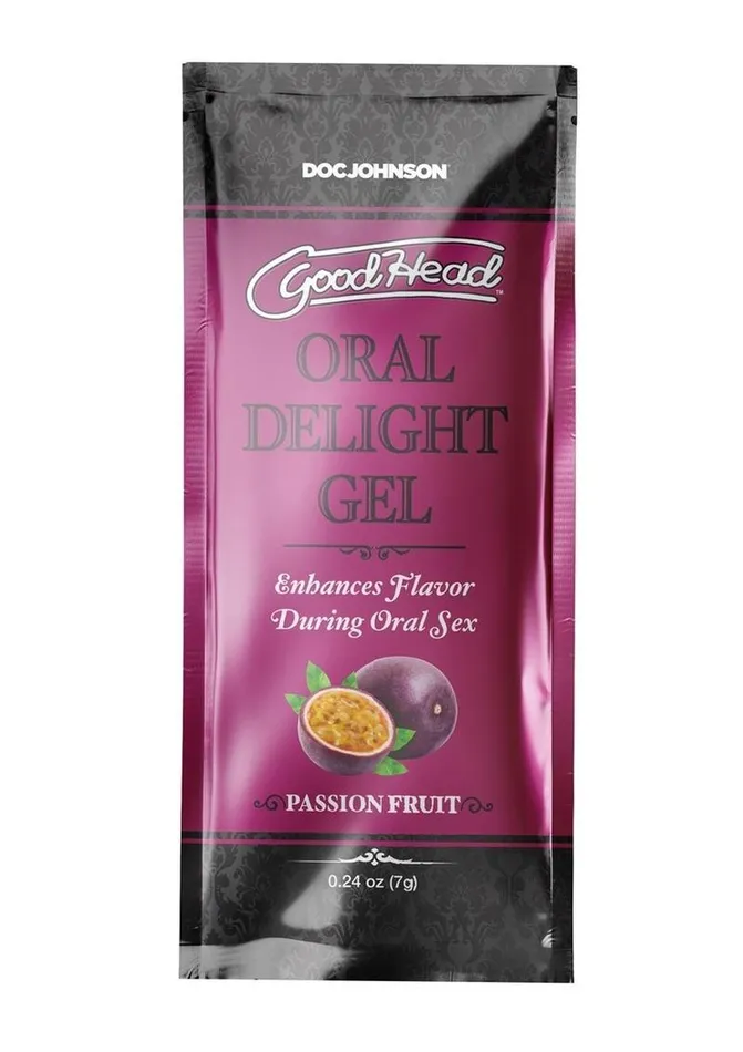 GoodHead Enhancers Goodhead Oral Delight Gel 24oz Bulk 48 Pieces Passion Fruit GoodHead Enhancers Goodhead Oral Delight Gel 24oz Bulk 48 Pieces Passion Fruit