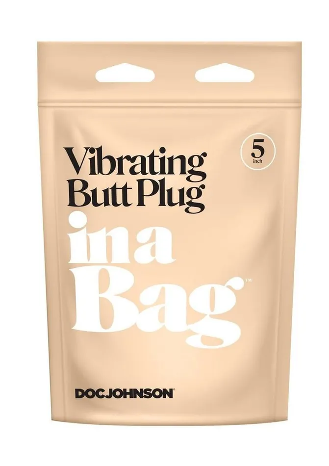 In A Bag Anal In A Bag Silicone Vibrating Butt Plug