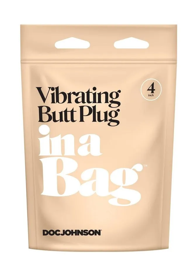 In A Bag Anal In A Bag Silicone Vibrating Butt Plug