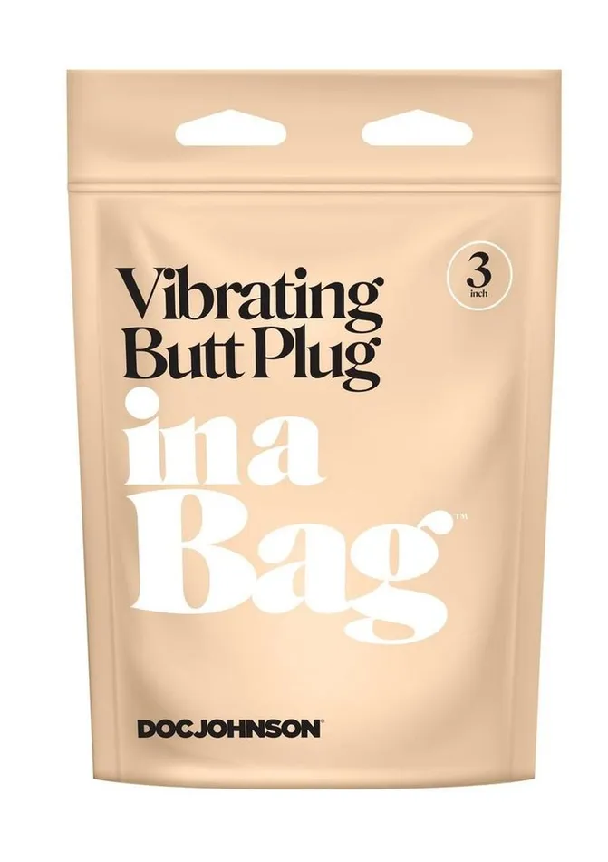 In A Bag Anal In A Bag Silicone Vibrating Butt Plug
