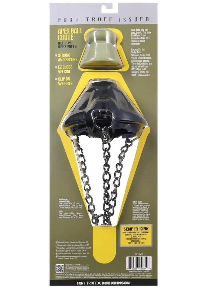 Male Sex Toys Fort Troff Fort Troff Apex Silicone Ball Chute