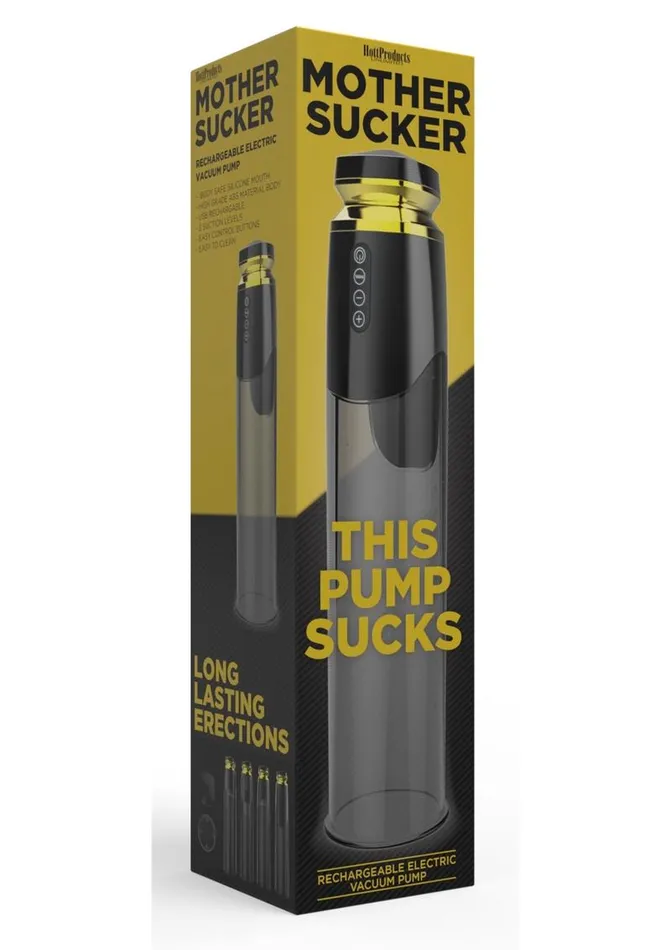 Male Sex Toys Hott Products Mother Sucker Rechargeable Electric Vacuum Penis Pump