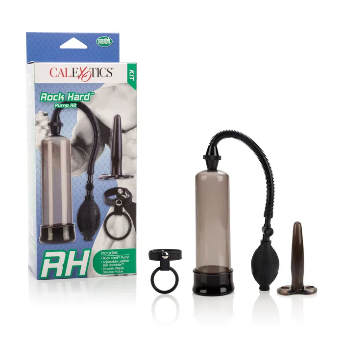 Male Sex Toys Rock Hard Pump Kit CalExotics