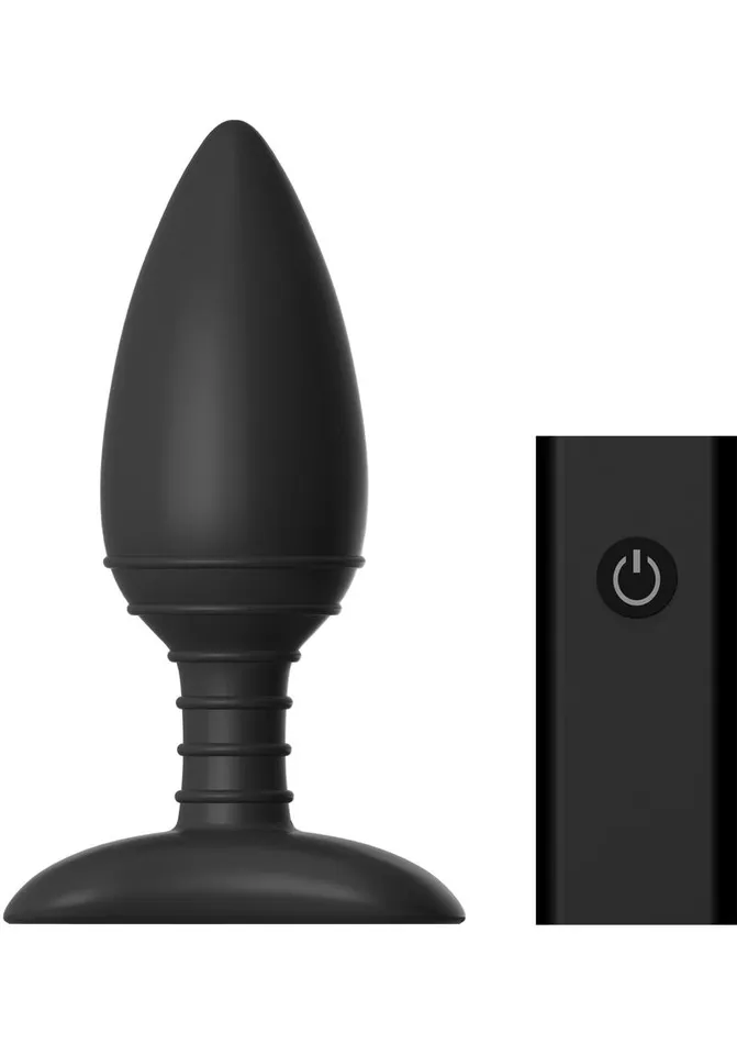 Nexus Ace Rechargeable Silicone Vibrating Butt Plug with Remote Control Nexus Anal