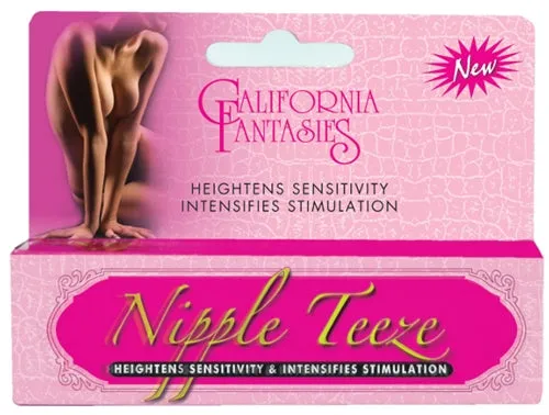 Nipple Clitoral Toys California Fantasies Nipple Teeze 05 Oz Tube Boxed
