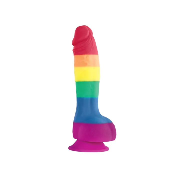 nsnovelties Dildos Colours Pride Edition 6 Inch Dong Rainbow