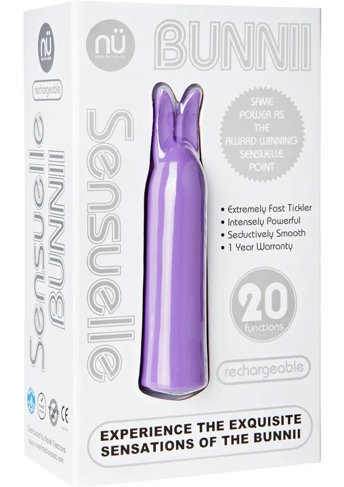 Nu Sensuelle Female Sex Toys Nu Sensuelle Bunnii Rechargeable Silicone Vibrator Nu Sensuelle Female Sex Toys Nu Sensuelle Bunnii Rechargeable Silicone Vibrator