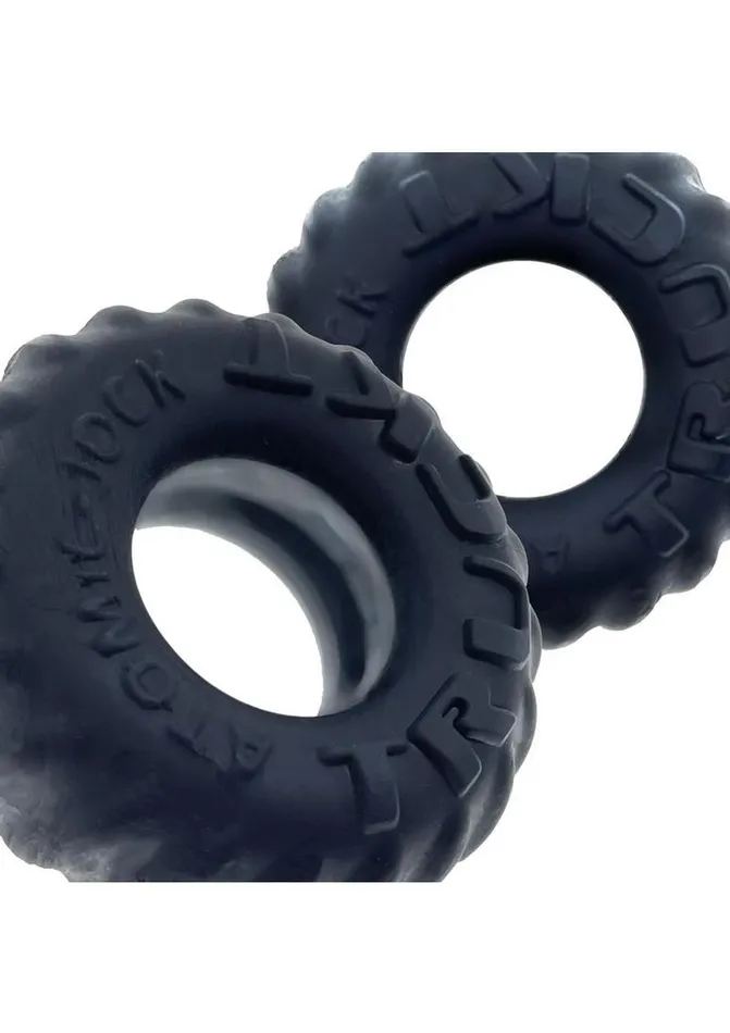 Oxballs Male Sex Toys Oxballs Truckt Plus Silicone Cock Ring 2 Pack Night Edition