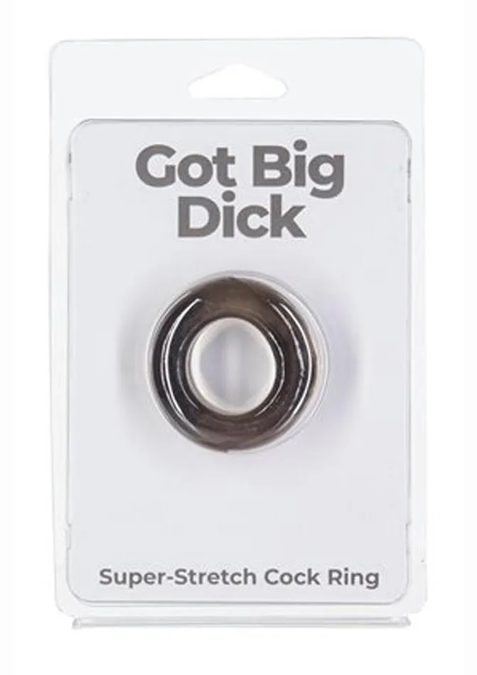 Powerbullet Male Sex Toys Got Big D SuperStretch Cock Ring