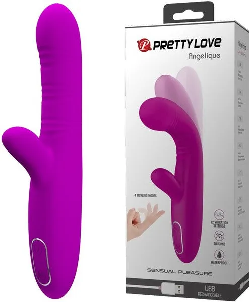 Pretty Love Rechargeable Angelique Purple Vibrators