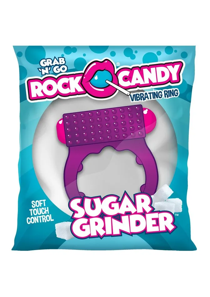 Rock Candy Toys Couples Rock Candy Sugar Grinder Vibrating Cock Ring
