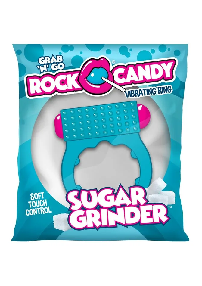 Rock Candy Toys Couples Rock Candy Sugar Grinder Vibrating Cock Ring