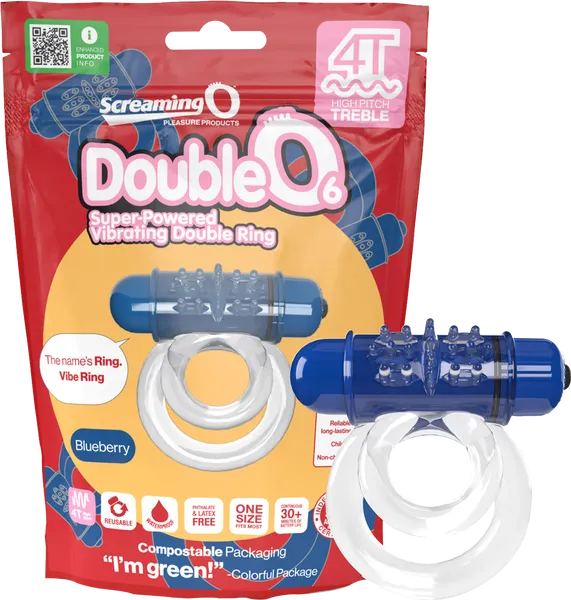 Screaming O Dildos Double O 6 4T High Pitch Treble