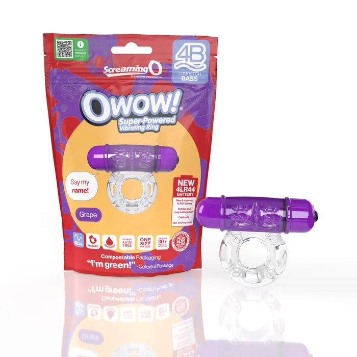 Screamingo Vibrators Screaming O 4B Owow Grape