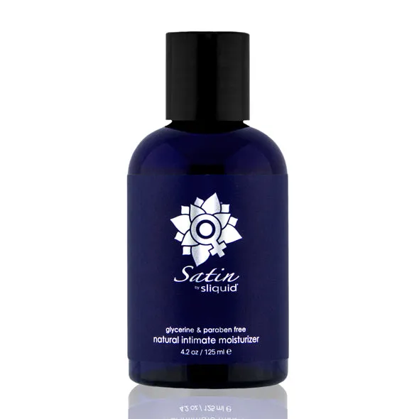 Sliquid Lubricants Satin Waterbased Lubricant Intimate Moisturizer