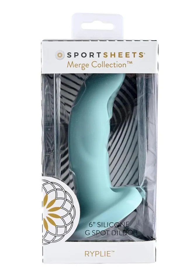 Sportsheets Female Sex Toys Ryplie Silicone Curved Dildo with Suction Cup