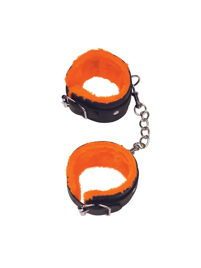 The 9s Orange Is the New Black Love Cuffs Wrist Black Icon Brands Anal