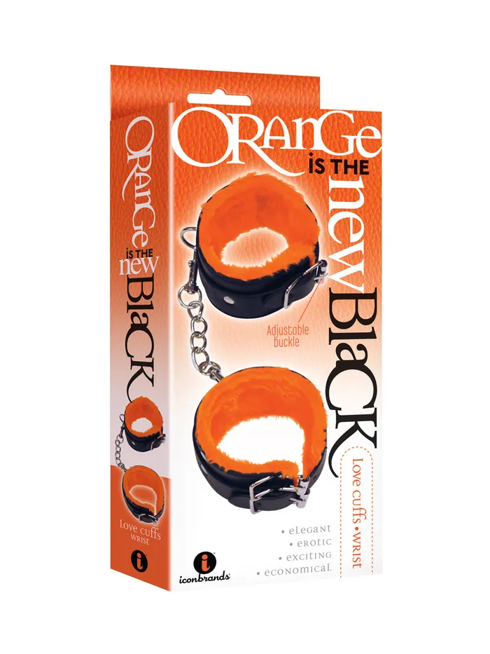The 9s Orange Is the New Black Love Cuffs Wrist Black Icon Brands Anal The 9s Orange Is the New Black Love Cuffs Wrist Black Icon Brands Anal