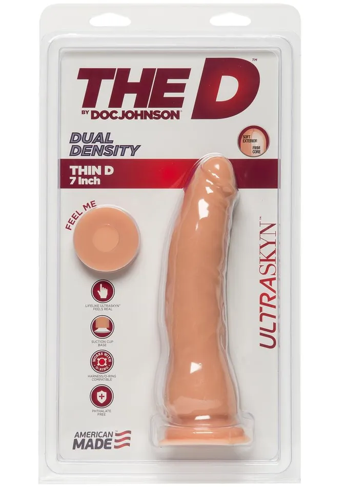 The D Thin D Ultraskyn Dildo The D Dildos