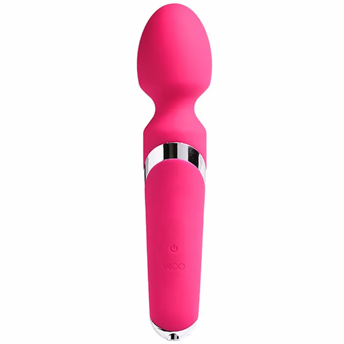 VeDO Wanda Rechargeable Wand Foxy Pink Vibrators VeDO Wanda Rechargeable Wand Foxy Pink Vibrators