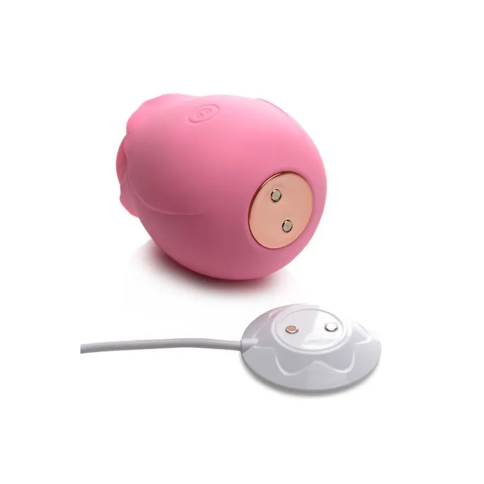 Vibrators Inmi 10X Wild Rose Silicone Suction Stimulator Pink