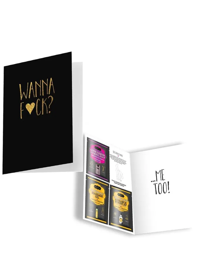 Vibrators Naughty Notes Kama Sutra Naughty Notes Greeting Card Wanna Fuck