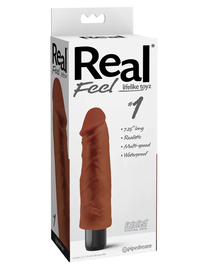 Vibrators Pipedream Real Feel Lifelike Toyz No 1 Brown