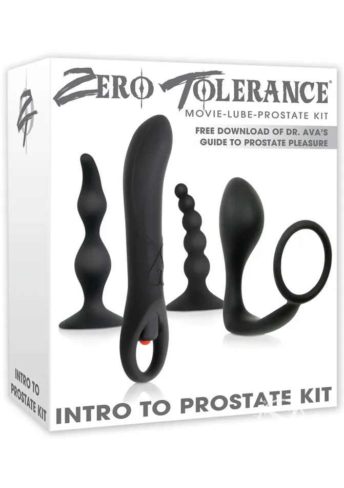 Zero Tolerance Male Sex Toys Zero Tolerance Intro to Prostate Silicone with Movie and Lube Zero Tolerance Male Sex Toys Zero Tolerance Intro to Prostate Silicone with Movie and Lube