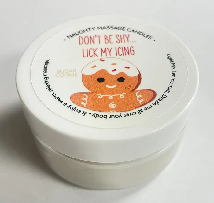 2024 Holiday Sale Couples Dont Be Shy Lick My Icing Massage Candle Sugar Cookie 17 Oz 2024 Holiday Sale Couples Dont Be Shy Lick My Icing Massage Candle Sugar Cookie 17 Oz