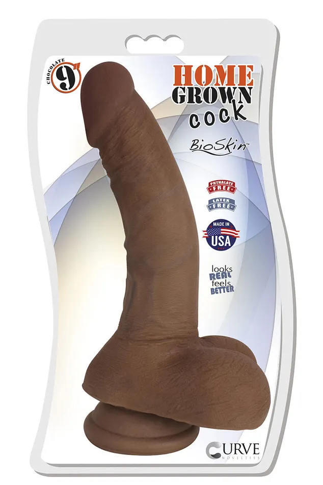 9 Home Grown Cock Chocolate Home Grown Dildos