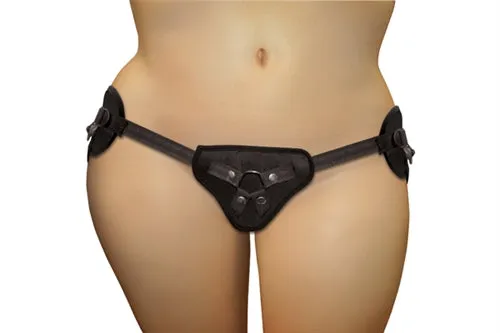 Anal Sportsheets Beginners Strap on Plus Size Black