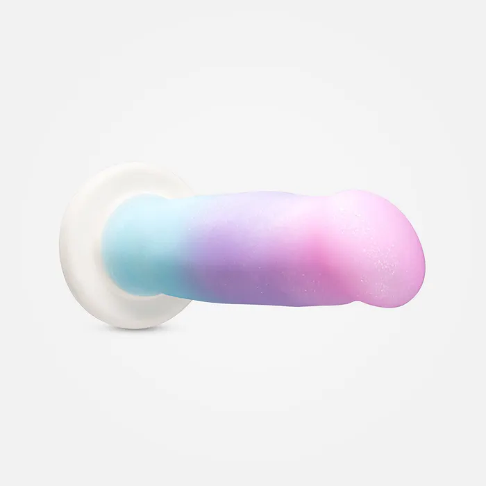 Avant D17 Lucky Rainbow 8 Inch NonVibrating Dildo with Suction Cup Base Blush Anal Avant D17 Lucky Rainbow 8 Inch NonVibrating Dildo with Suction Cup Base Blush Anal