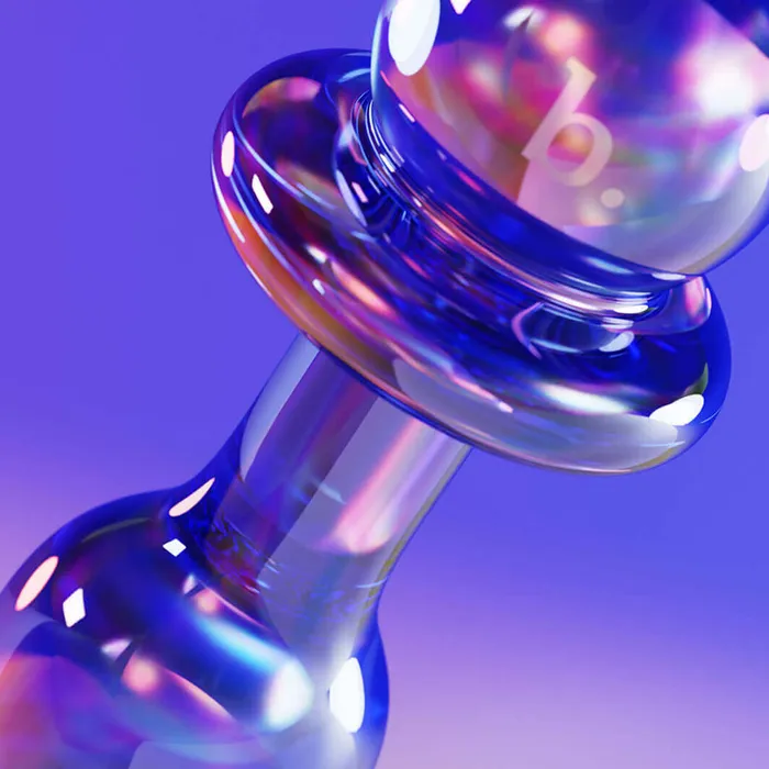 Biird Anal Anii Glass Anal Plug Biird Anal Anii Glass Anal Plug