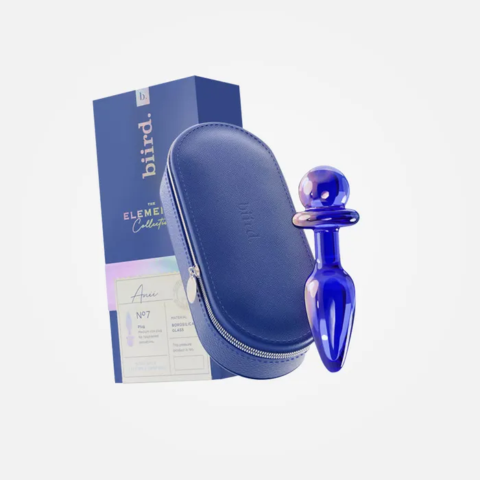 Biird Anal Anii Glass Anal Plug Biird Anal Anii Glass Anal Plug