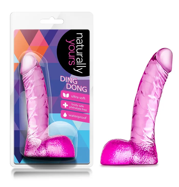 Blush Dildos Naturally Yours Ding Dong Pink