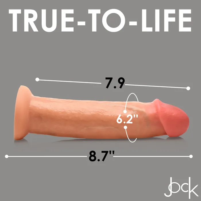 Dildos Jock Jock 85 Real Skin silicone dildo Dildos Jock Jock 85 Real Skin silicone dildo