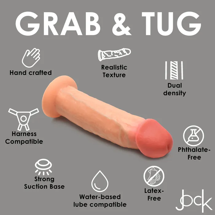 Dildos Jock Jock 85 Real Skin silicone dildo Dildos Jock Jock 85 Real Skin silicone dildo