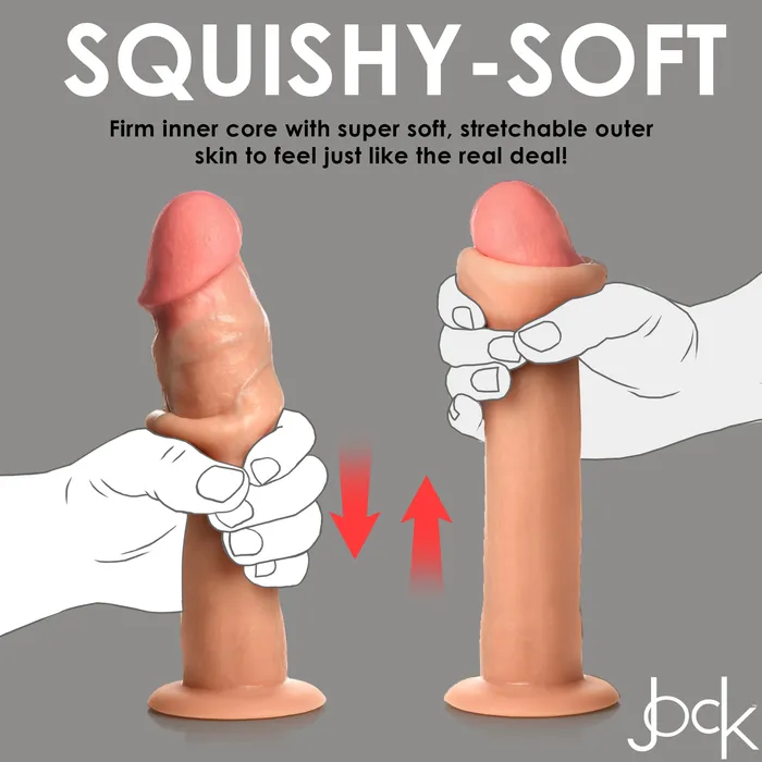 Dildos Jock Jock 85 Real Skin silicone dildo Dildos Jock Jock 85 Real Skin silicone dildo