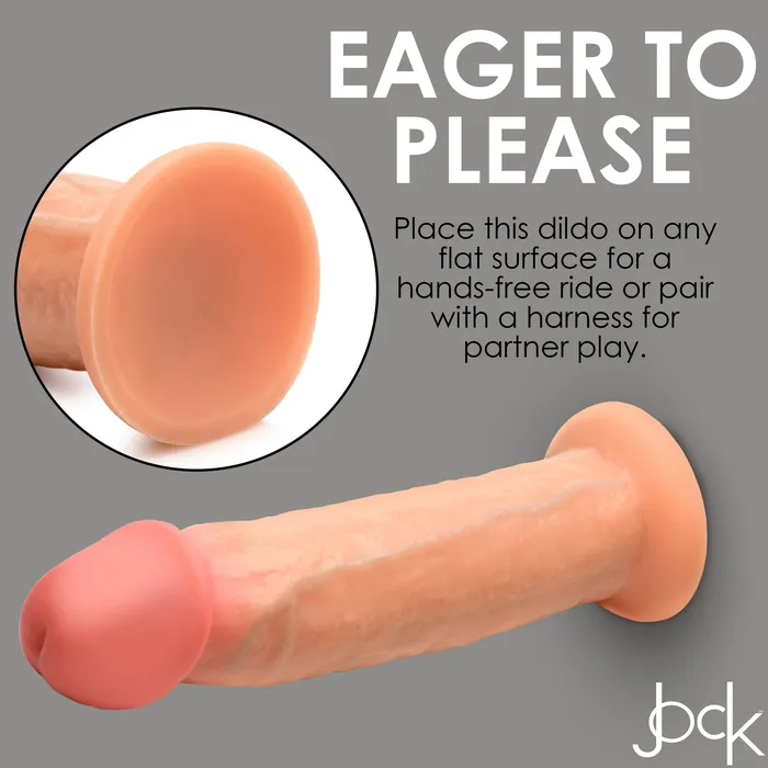 Dildos Jock Jock 85 Real Skin silicone dildo Dildos Jock Jock 85 Real Skin silicone dildo